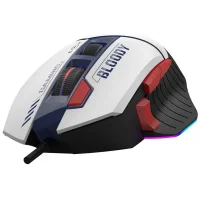 Игровая мышь A4Tech Bloody W95 Max Sports (белый/синий) фото 6